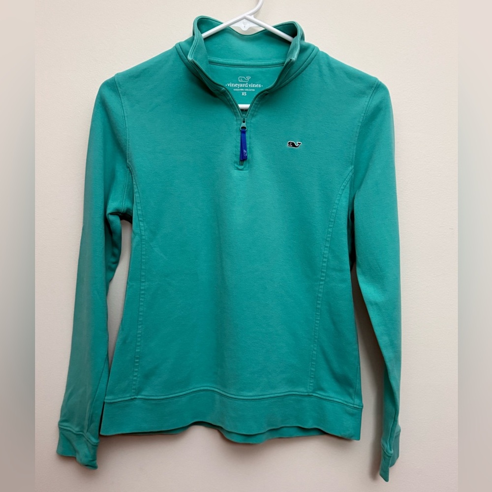 {Vineyard Vines}-Size XS-Women's Turquoise Pullover Top